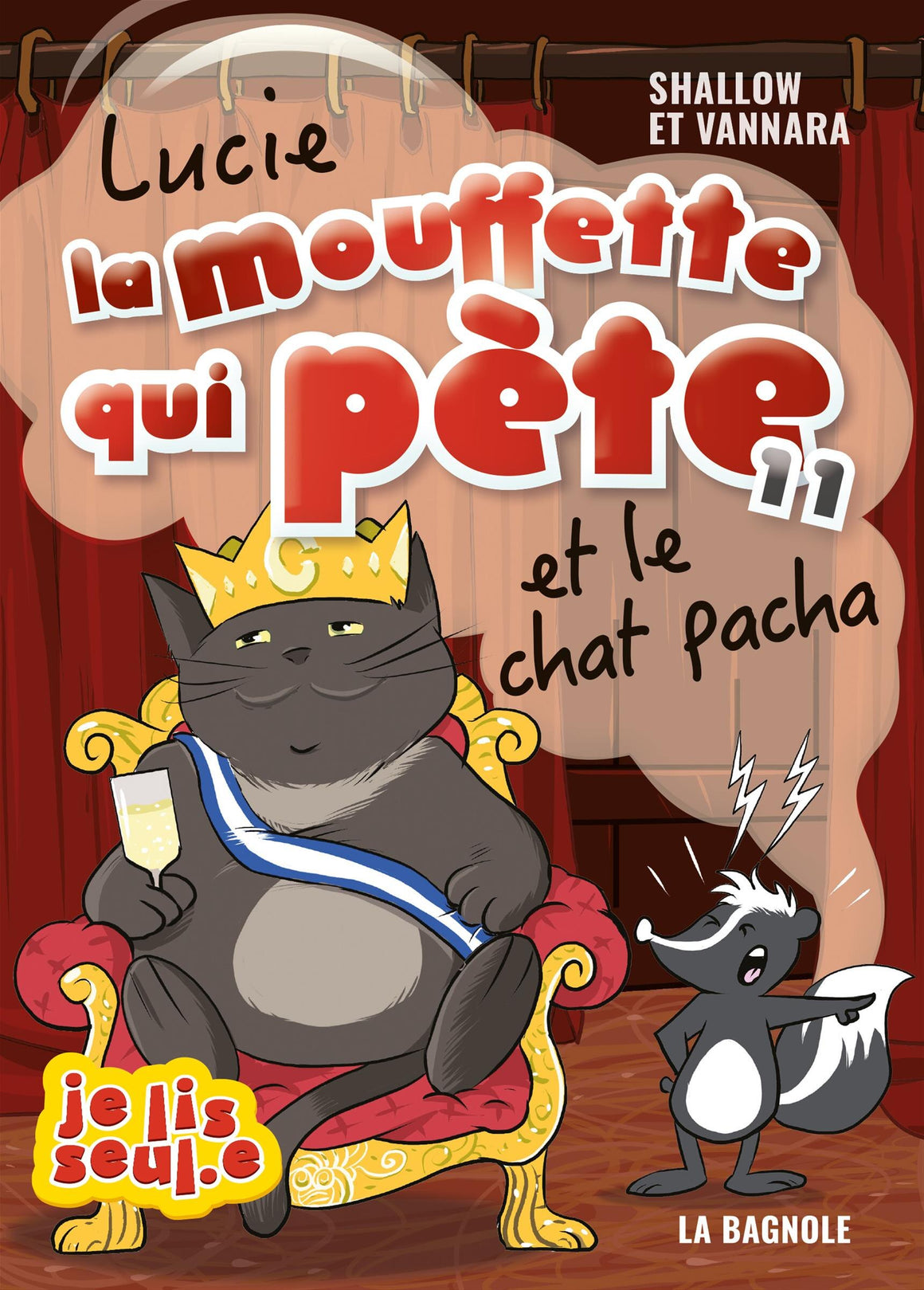 Lucie la mouffette qui pète Tome 11