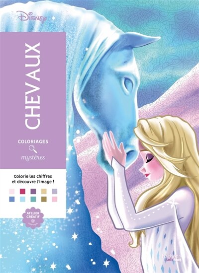 Coloriages Mystères Disney - Chevaux