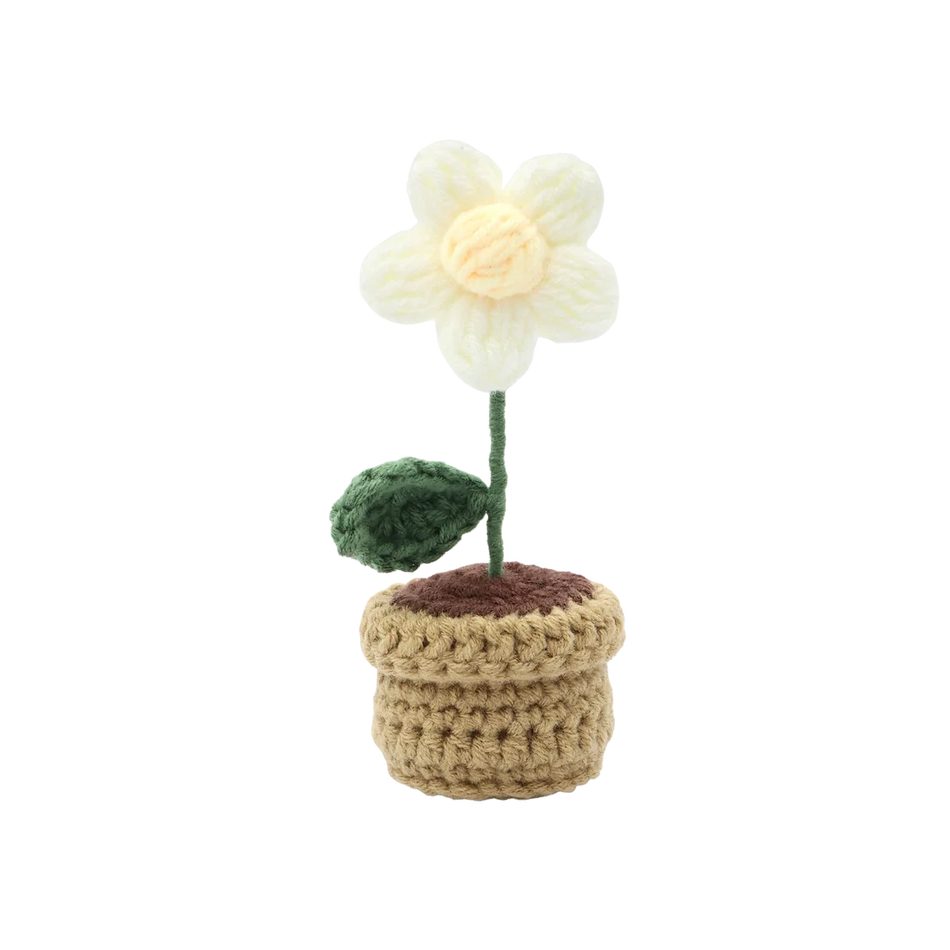 Amigurumi - Kit DIY Crochet - Marguerite en Pot