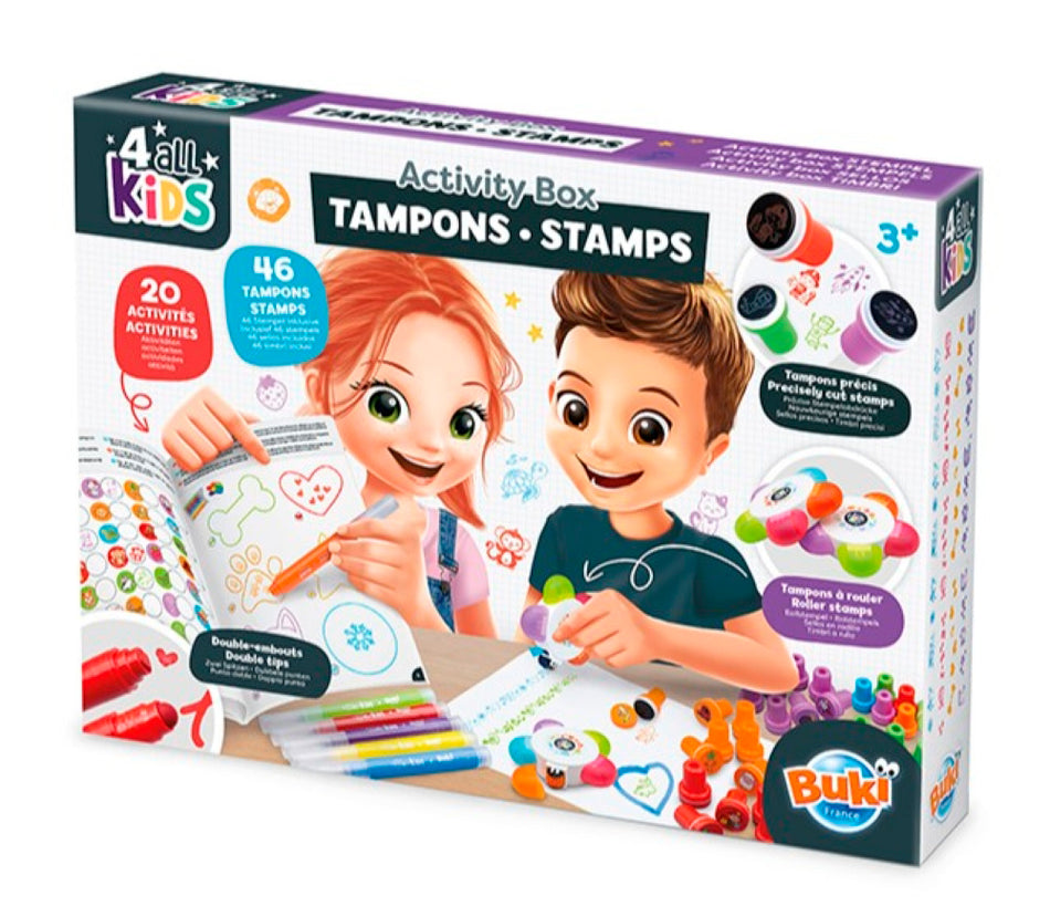 Buki - Boite d'activité Tampons