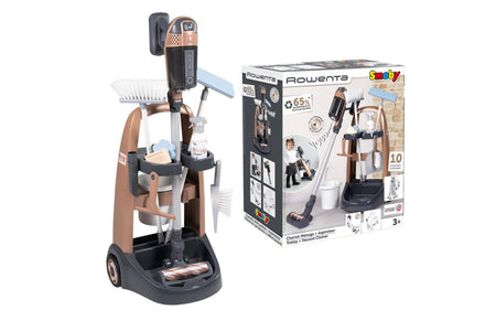 Smoby-Rewenta Chariot Ménage + Aspirateur