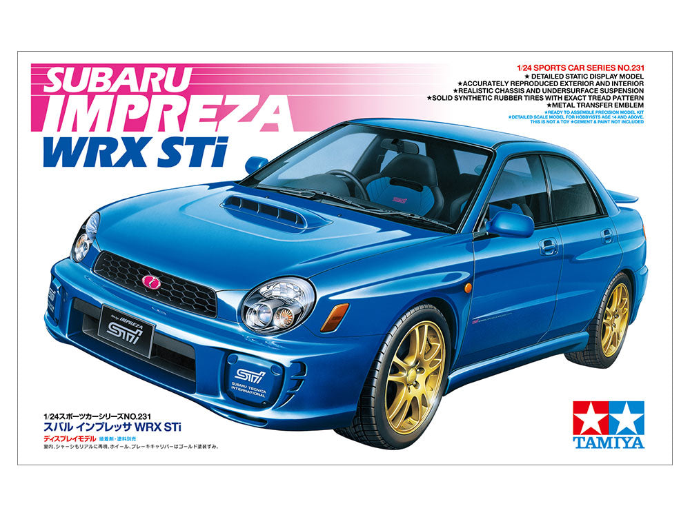 Tamiya- Subaru Impreza Sti — référence TAM24231