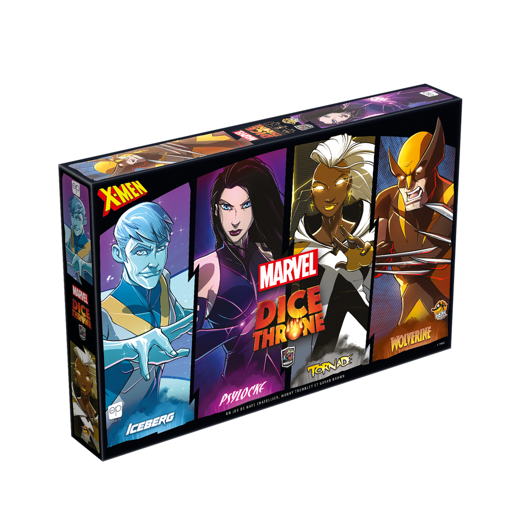 Dice Throne - X-Men - Iceberg/Psylocke/Tornade/Wolverine