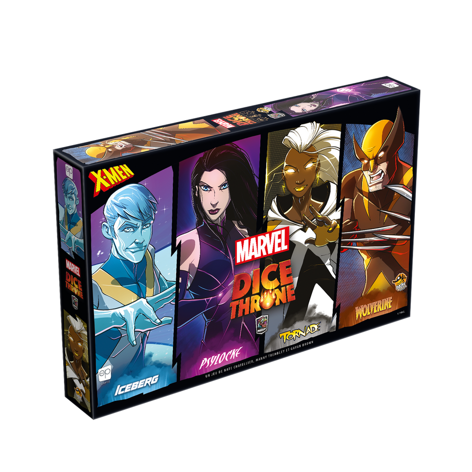 Dice Throne - X-Men - Iceberg/Psylocke/Tornade/Wolverine