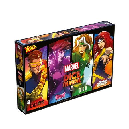 Dice Throne - X-Men - Cyclope/Gambit/Malicia/Jean Grey