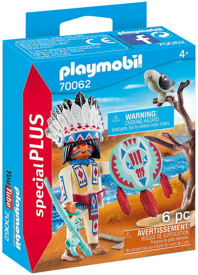*****Playmobil Special Plus 70062 – Chef de tribu autochtone