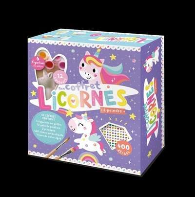 Mon Coffret Licornes à Peindre