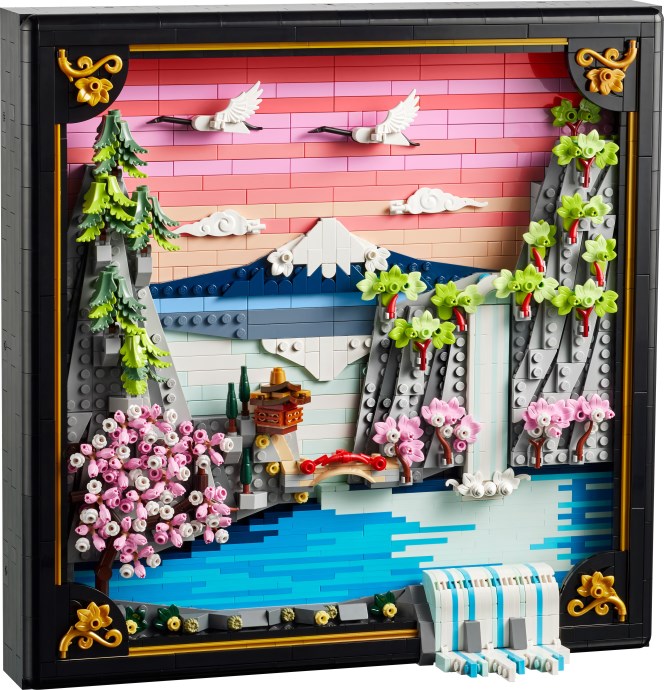 Lego 31218 Art - Le paysage de cerisiers en fleurs japonais
