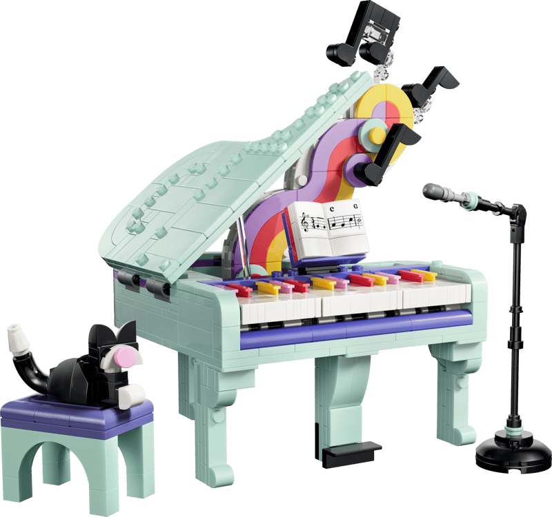 Lego Creator 31392 - Le piano décoratif avec le chat