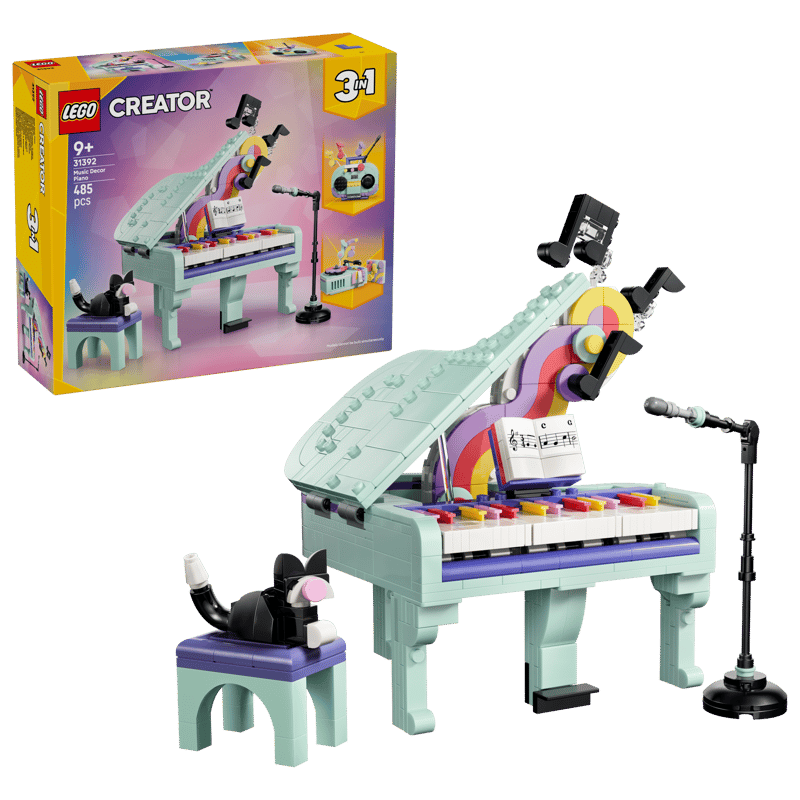 Lego Creator 31392 - Le piano décoratif avec le chat