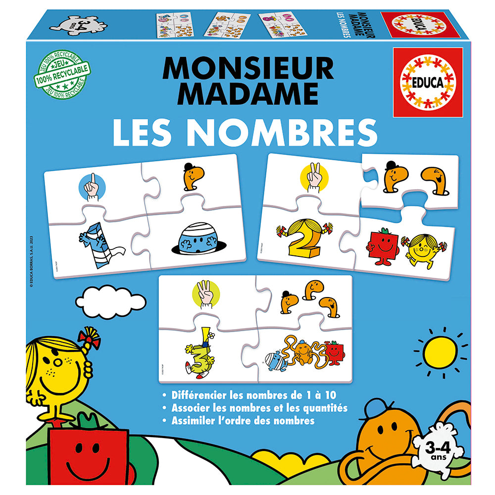 Mr Mme - Les nombres