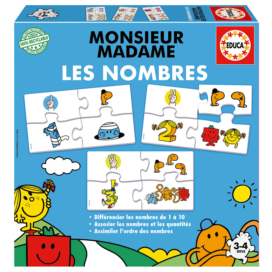 Mr Mme - Les nombres