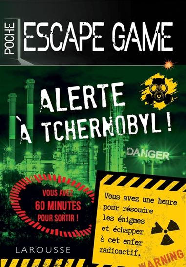 Livre - Escape Game - Alerte à Tchernobyl!