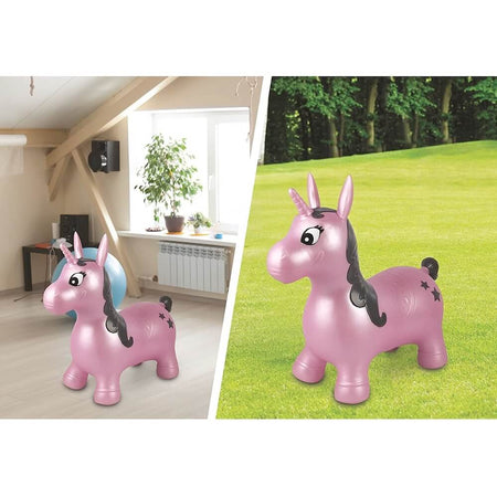 *****Lexibook licorne sauteuse gonflable rose