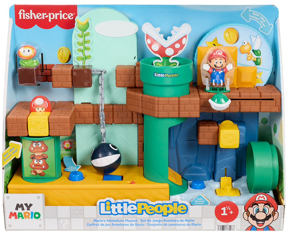 Little People - My Mario - Coffret de jeu aventures de Mario