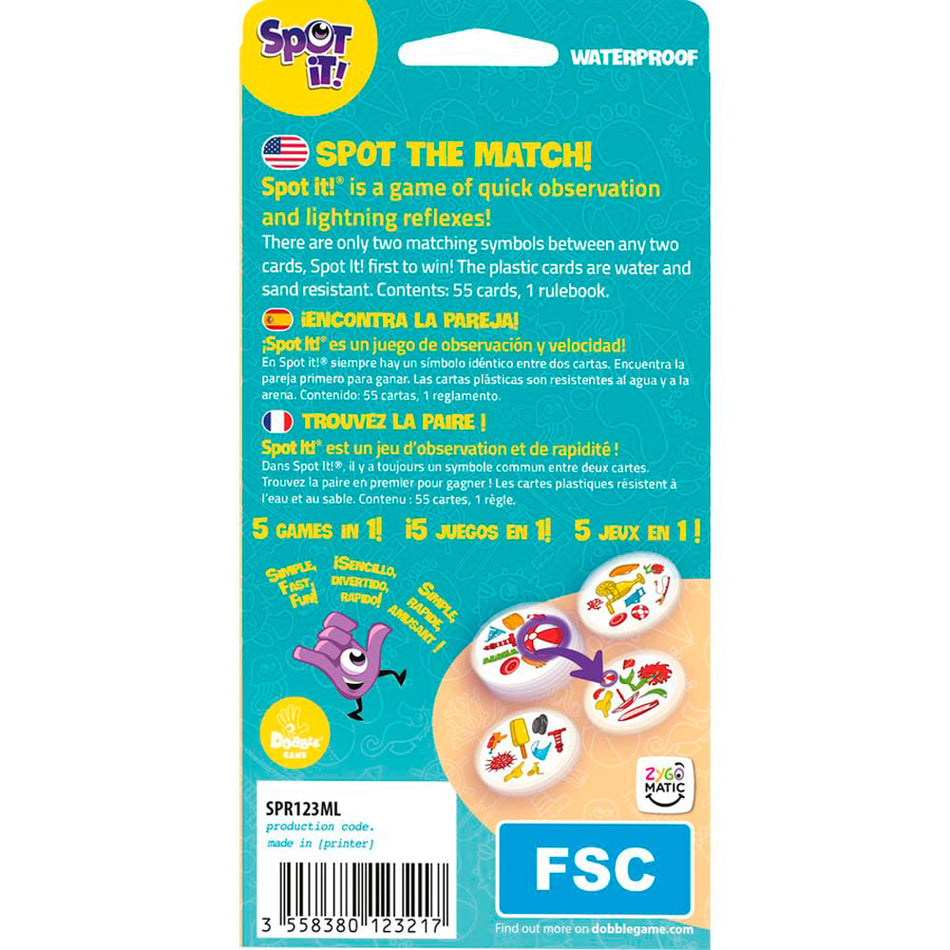 Spot It! Waterproof (ML)