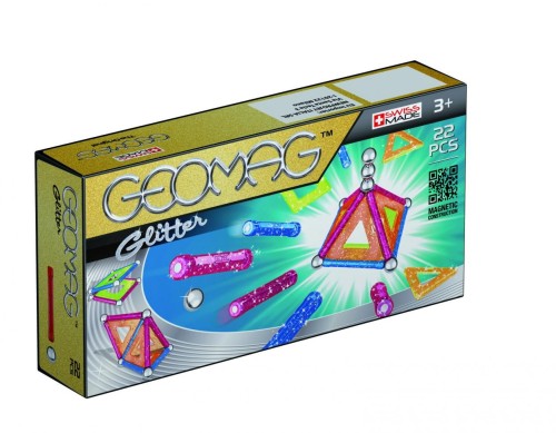 Geomag 22 pcs Glitter