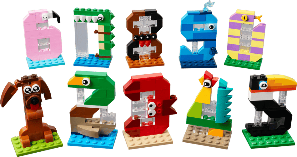 Lego 40807 - Les chiffres d’anniversaire