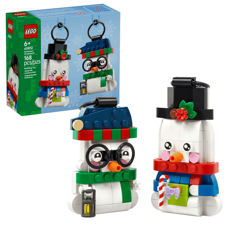 Lego Noel 40812 - Les décorations de bonhomme de neige
