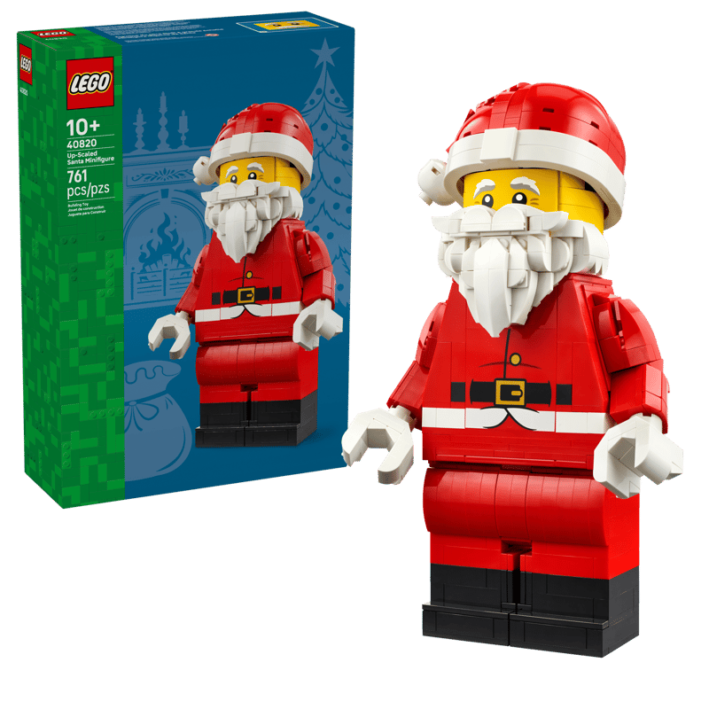 Lego Noel - 40820 Figurine du père Noël à grande échelle