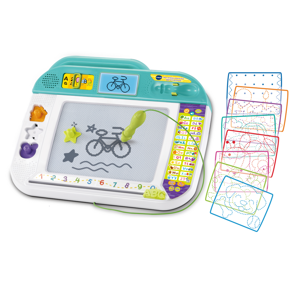 Vtech - Mon ardoise interactive apprenti-écriture