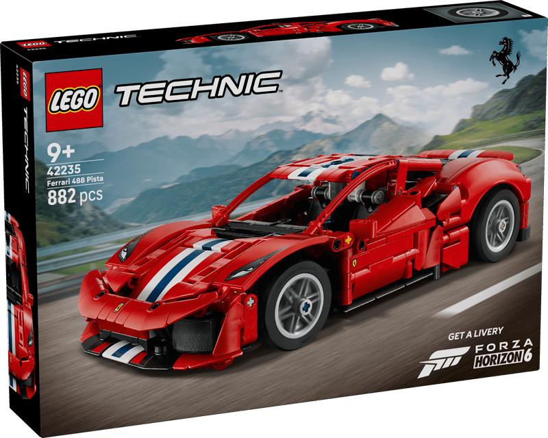 Lego Technic 42235 - La voiture Ferrari 488 Pista
