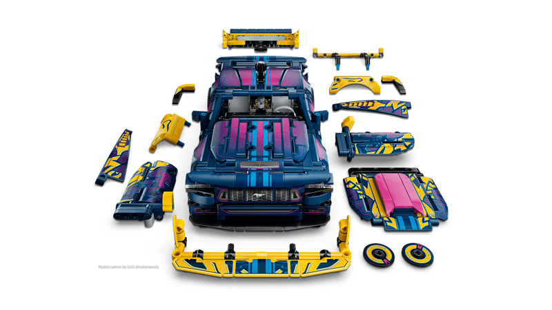 Lego Technic 42236 - Le garage de personnalisation pour voiture Ford Mustang GT