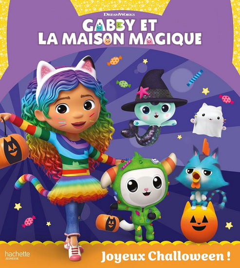 Livre - Gabby et la maison magique - Joyeux Challoween!