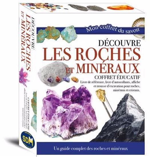 Coffret Éducatif - Découvre les roches et minéraux