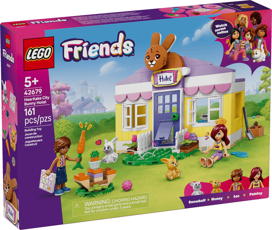 Lego 42679 Friends - L’hôtel des lapins de Heartlake City