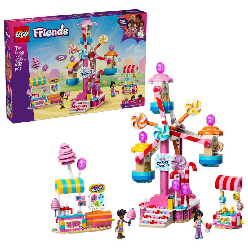 Lego 42700 Friends - La grande roue bonbons et petits gâteaux