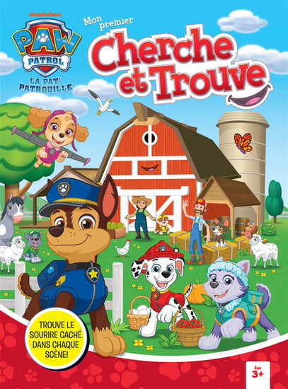 Livre - La Pat' Patrouille- Mon premier cherche et trouve