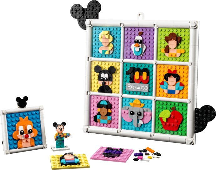 Lego 43221 Disney - 100 ans d'icônes de Disney Animation