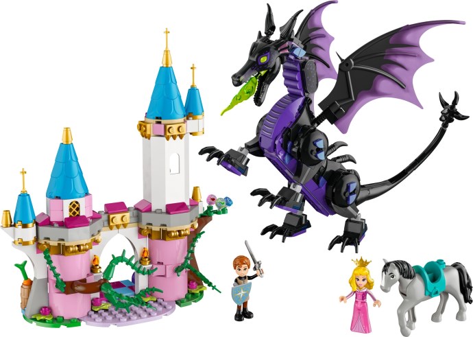 Lego 43240 Disney - La forme de dragon de Maléfique