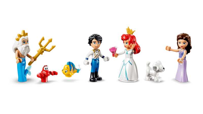 Lego Disney 43299 - Le bateau du mariage royal d’Ariel