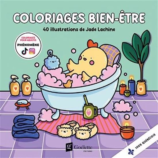 Livre - Coloriages bien-être