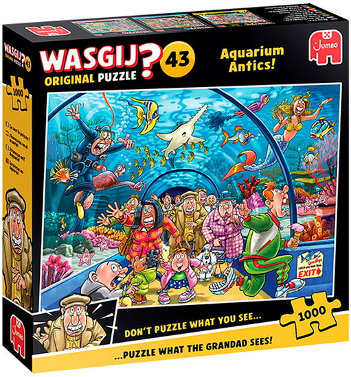 Wasgij? 1000 - Original 43 - Aquarium Antics!