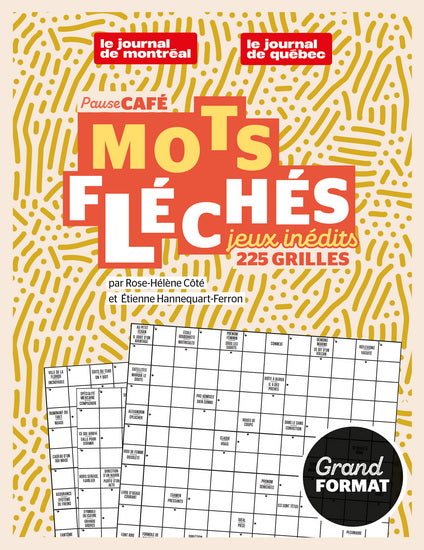 Pause Café - Mots fléchés - jeux inédits 225 grilles