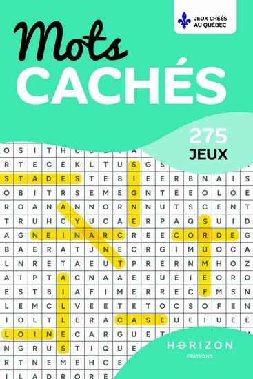 Mots cachés 275 jeux