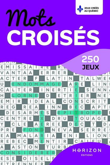 Mots croisées 250 jeux