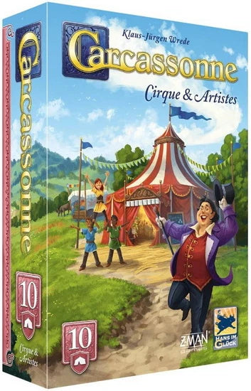 Carcassonne 10 - Cirque et Artistes (EXT)