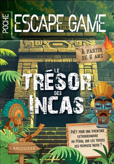 Livre - Escape Game - Le trésor des Incas
