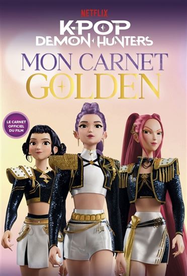Livre - Kpop Demon Hunter - Mon carnet Golden