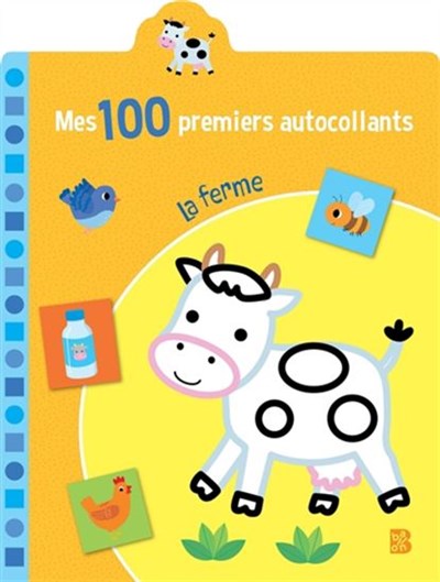 Livre - Mes 100 premiers autocollants - La ferme