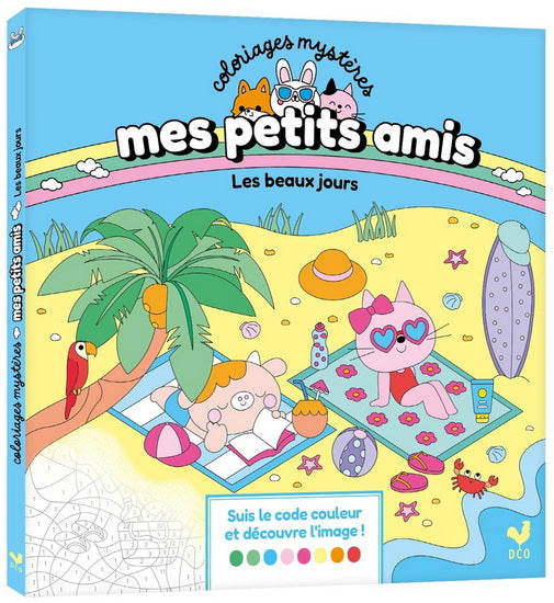 Coloriages mystères - Les beaux jours