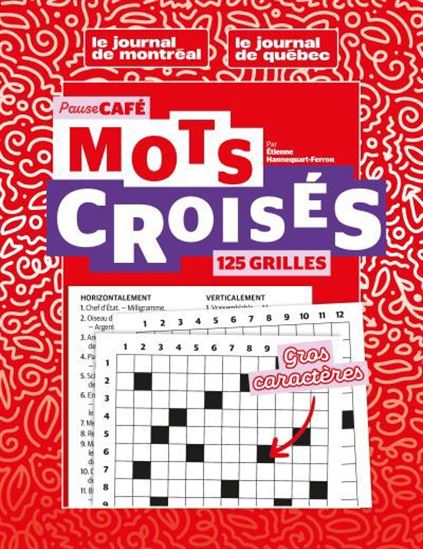 Livre - Pause Café - Mots croisés 125 grilles