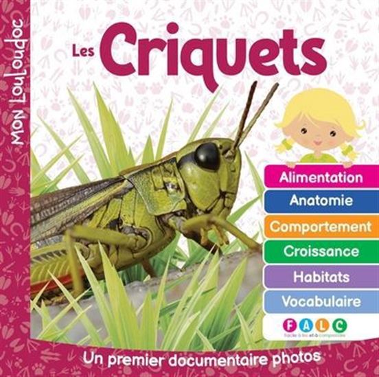 Livre - Mon Louloudoc - Les criquets