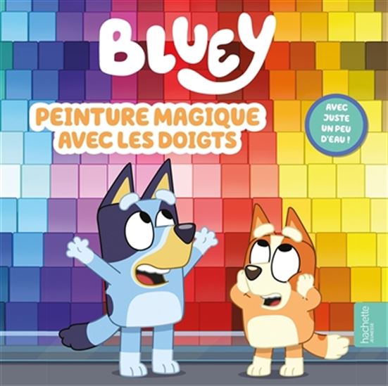 Livre - Bluey - Peinture magique avec les doigts