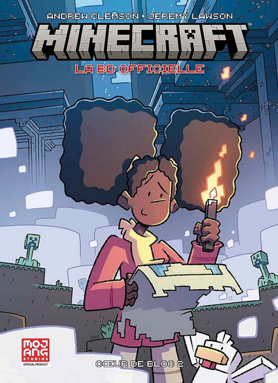 Livre - Minecraft la BD officielle - Coeur de bloc 2