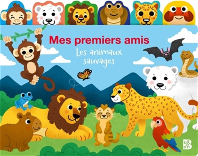 Livre - Mes premiers amis - Les animaux sauvages